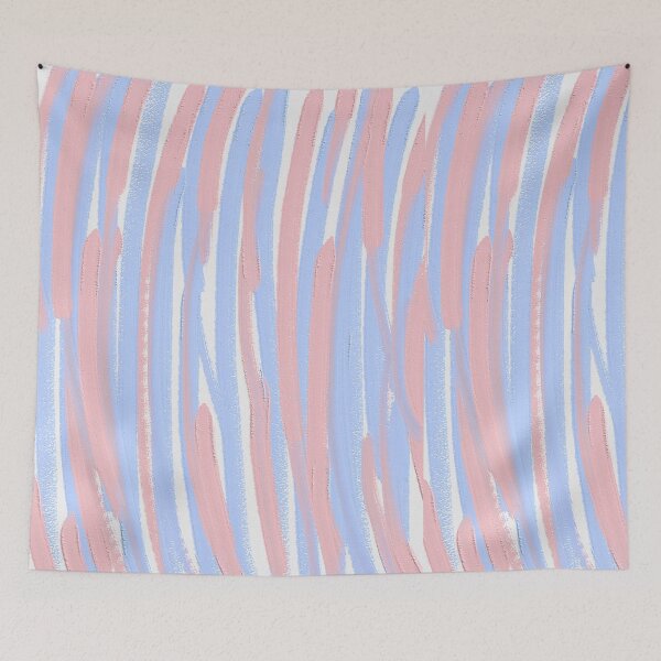 Item preview, Pastel Sherbet Brush Stroke Abstract Art Oil Painting Print Pattern Design designed and sold by hopecope.