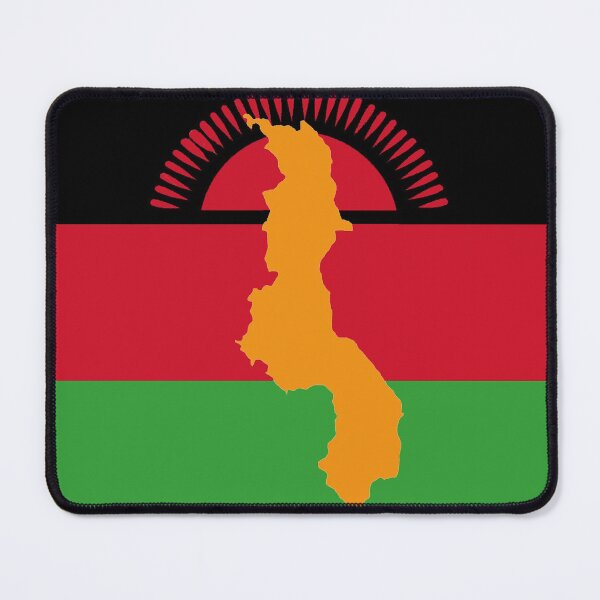 Item preview, Malawi Flag With Map of Malawi designed and sold by Havocgirl.