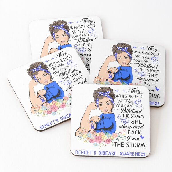 Item preview, I AM THE STORM BEHCET'S DISEASE AWARENESS designed and sold by Brad-FI.