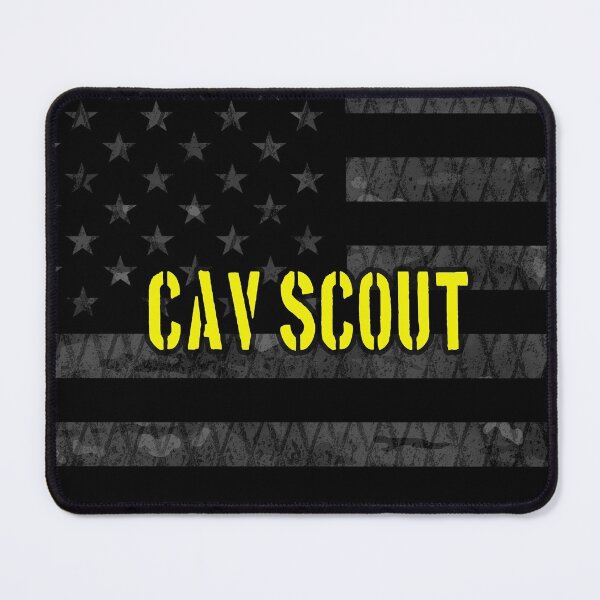 Item preview, Cav Scout Subdued American Flag designed and sold by Jared Davies.