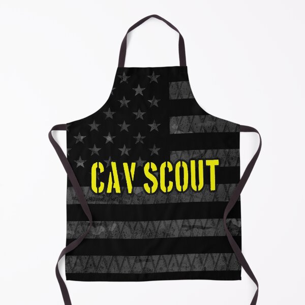 Artikelvorschau, Cav Scout gedämpfte amerikanische Flagge entworfen und verkauft von Jared Davies.