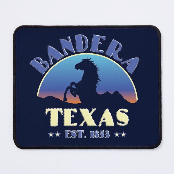 Item preview, Bandera Texas 1853 designed and sold by NoBonesLife.