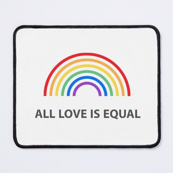 Item preview, ALL LOVE IS EQUAL - LGBT designed and sold by Inspirationmotivation.