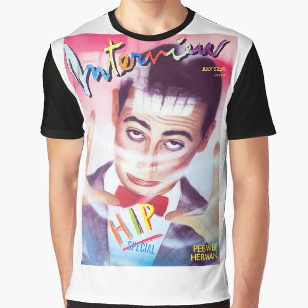 Item preview, PEE-WEE HERMAN- Interview Magazine Retro Art designed and sold by Neon Pop Shop.