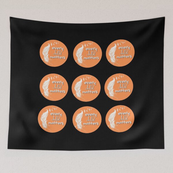 Item preview, Every Child Matters - Sticker Pack- Honouring and Remembering - Genocide - Orange Shirt Day 2021 - Indigenous - Creator designed and sold by Sun Sand & Sea Art.