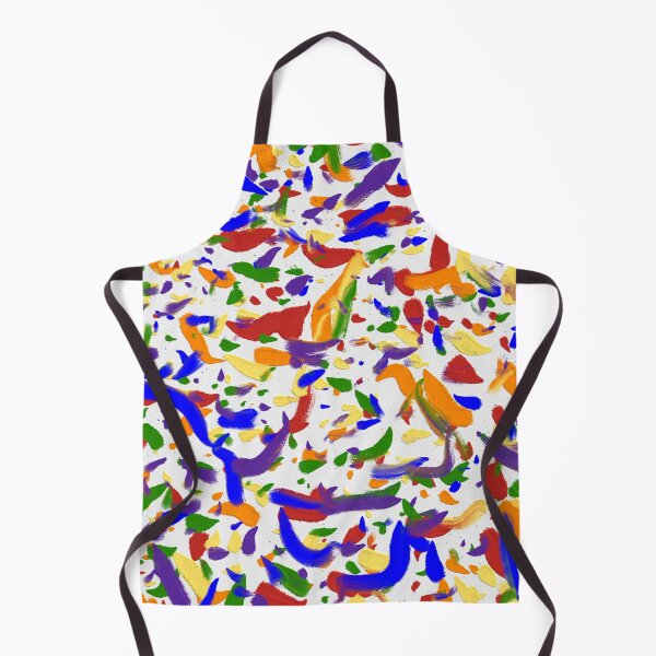 Item preview, Rainbow Abstract Positive Optimistic Fun Colorful Art Oil Painting Brush Strokes  designed and sold by hopecope.