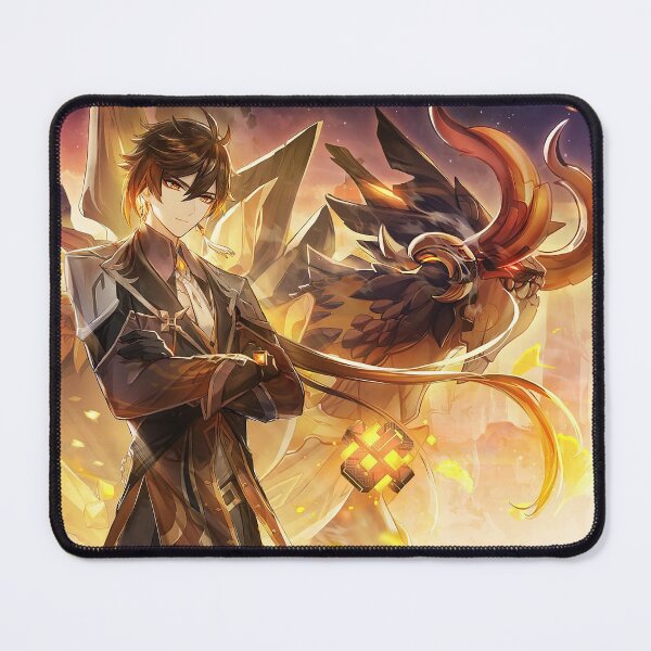 Item preview, Genshin Impact - Zhongli And Azhdaha - Official Artwork designed and sold by Krimsy.