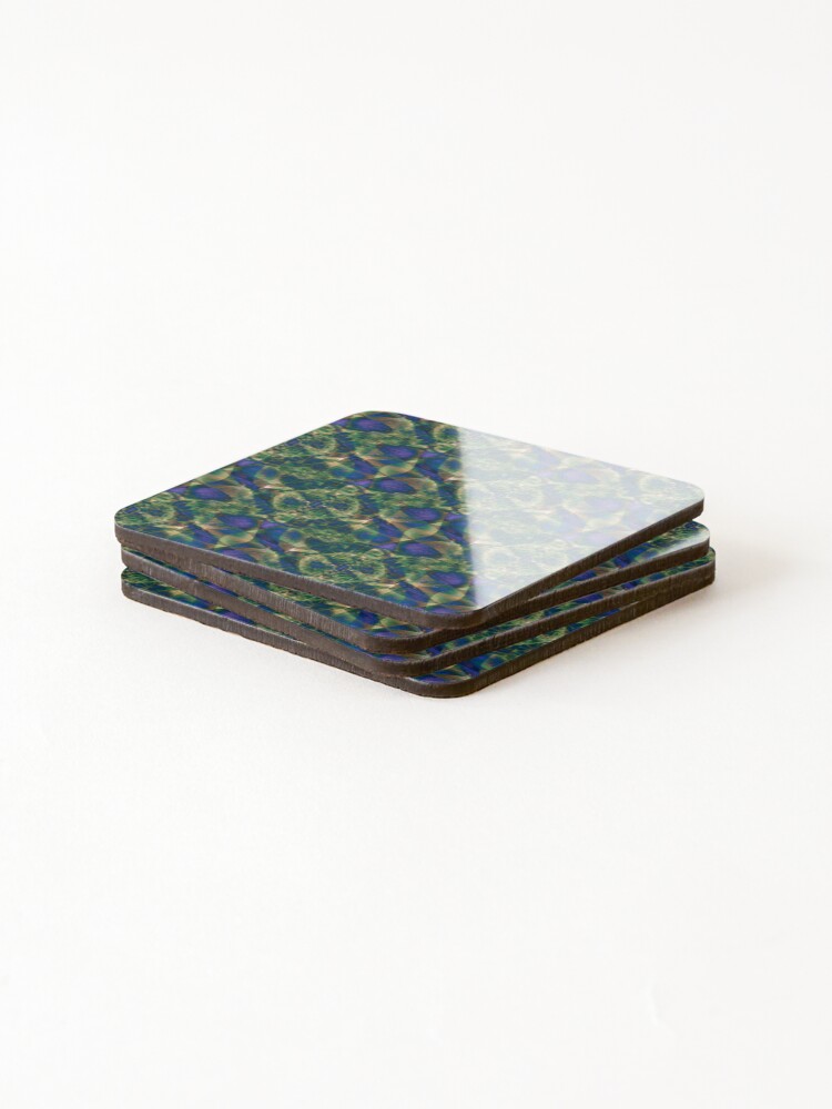Thumbnail 4 of 5, Coasters (Set of 4), Abstract Pattern. designed and sold by MindTravel.