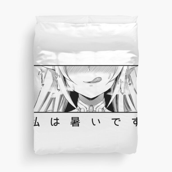 Tapis de souris géant ahegao hentai manga white - Sacs & Accessoires