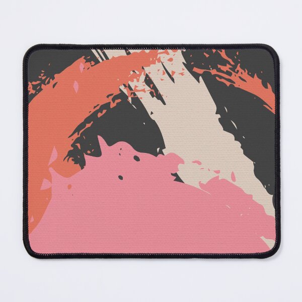 Item preview, Pink and Black Abstract Brush Strokes AP177-5 designed and sold by DuckyRubin.