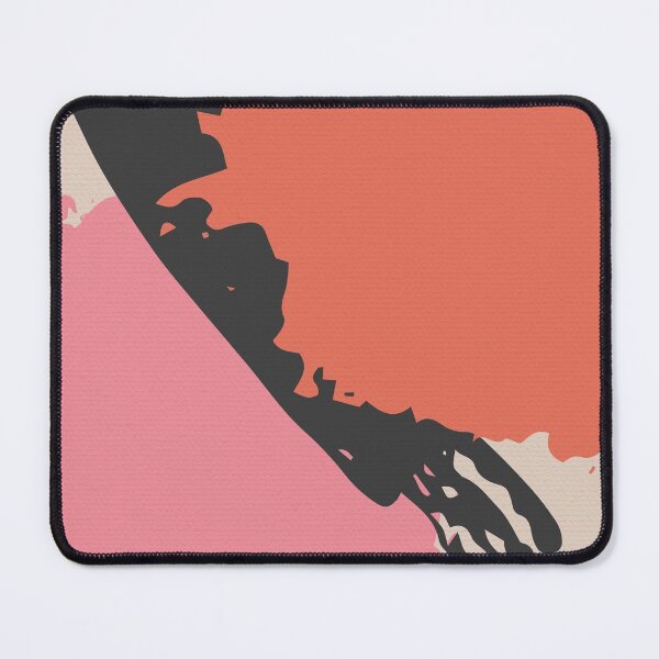 Item preview, Pink and Black Abstract Brush Strokes AP177-6 designed and sold by DuckyRubin.