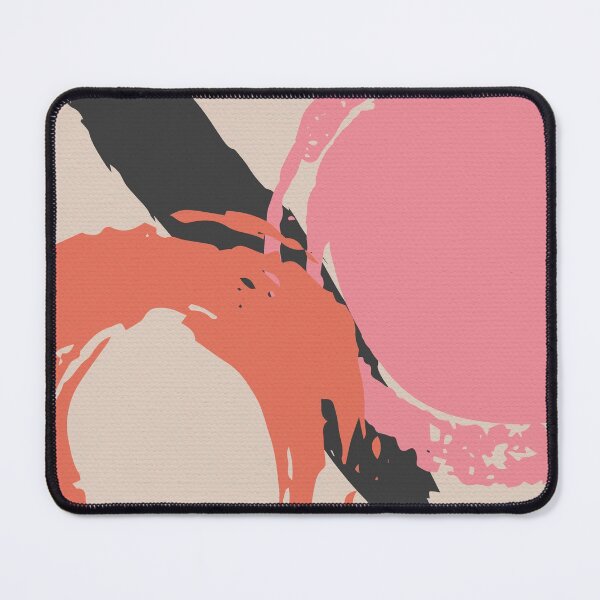 Item preview, Pink and Black Abstract Brush Strokes AP177-1 designed and sold by DuckyRubin.