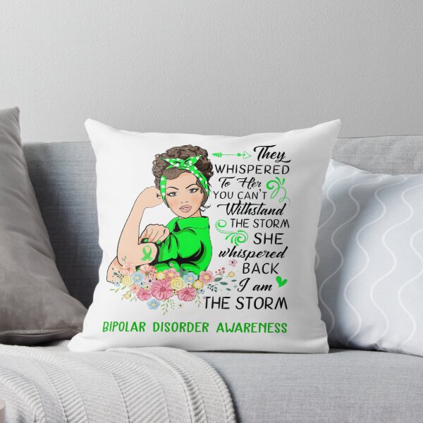 Item preview, I AM THE STORM BIPOLAR DISORDER AWARENESS designed and sold by Brad-FI.