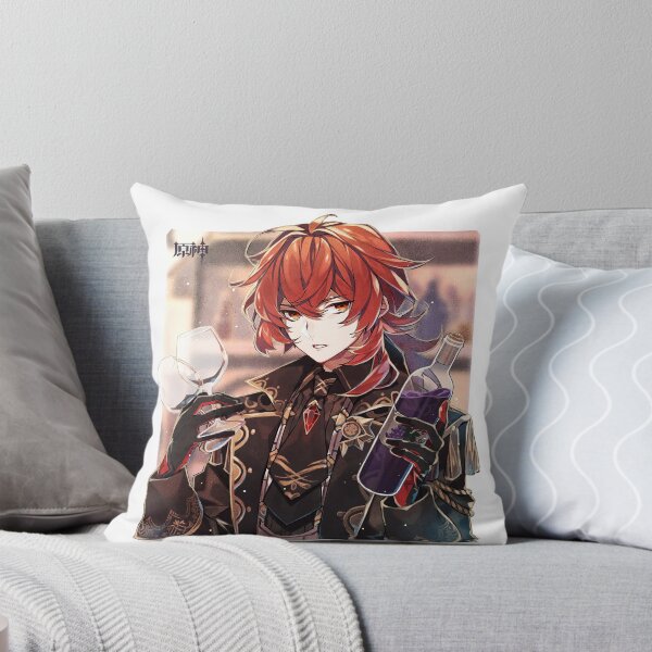 Item preview, Genshin Impact - Diluc Birthday Official Artwork 2021 designed and sold by Krimsy.