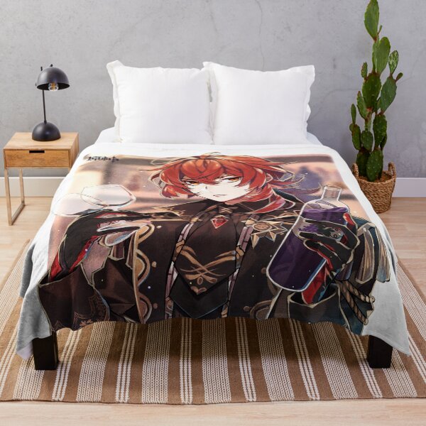 Item preview, Genshin Impact - Diluc Birthday Official Artwork 2021 designed and sold by Krimsy.