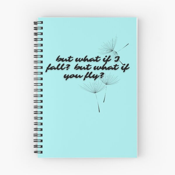 Item preview, But what if a fall, but what if you fly? designed and sold by SquirrelCreate.