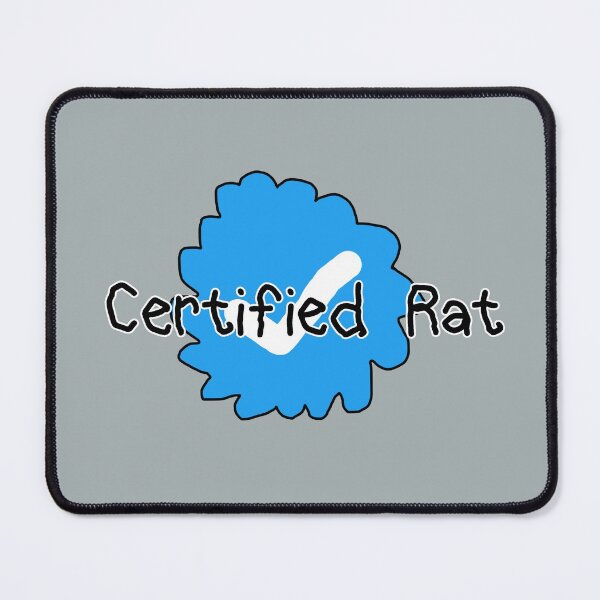 Item preview, Certified Rat designed and sold by Miranda Benson.