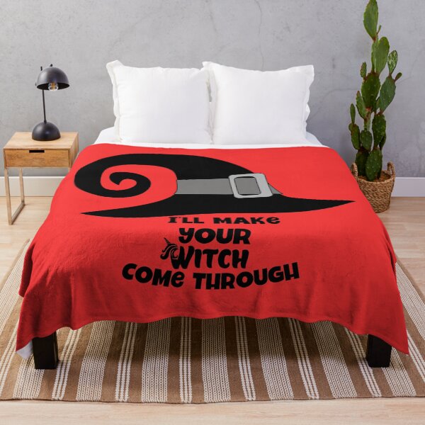 Item preview, I'll make your witch come through funny halloween pun designed and sold by seelya83.