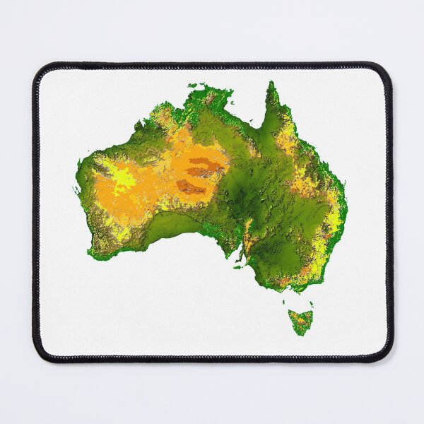 Item preview, Australia Physical Map designed and sold by Havocgirl.
