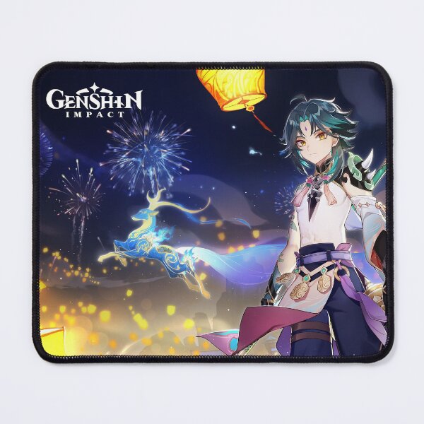 Item preview, Genshin Impact Lantern Liyue Festival With Xiao Official Artwork designed and sold by Krimsy.