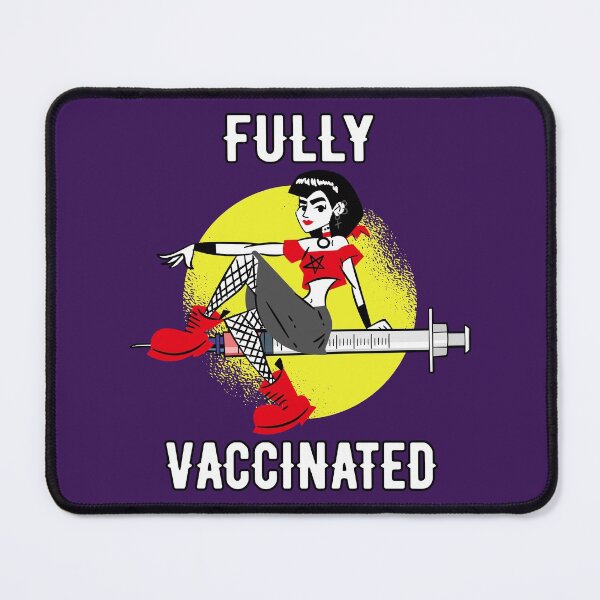 Item preview, Fully Vaccinated Witch II designed and sold by Lemon Pepper.