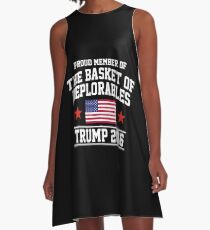 The Basket of Deplorables A-Line Dress