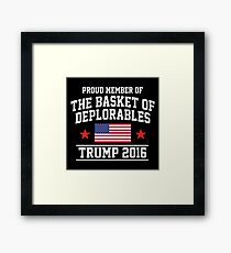 The Basket of Deplorables Framed Print