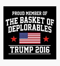 The Basket of Deplorables Photographic Print