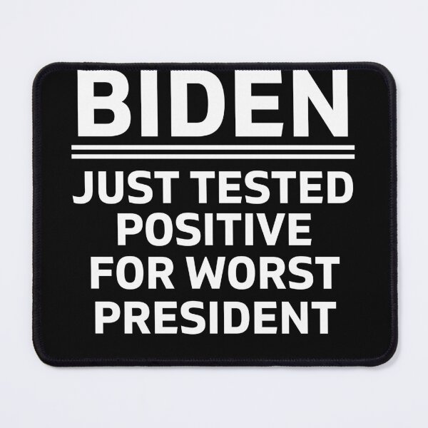 Item preview, joe biden just tested positive for worst president T-Shirt designed and sold by spolayastore.