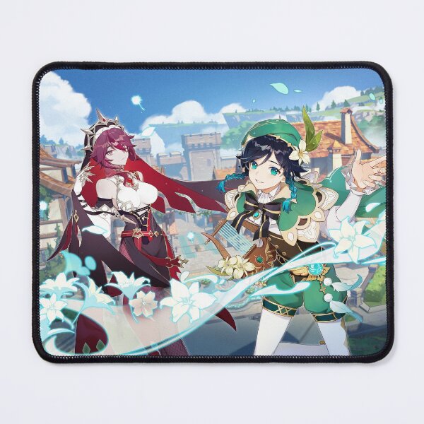 Item preview, Genshin Impact - Venti and Rosaria Windbloom Festival Official Artwork designed and sold by Krimsy.