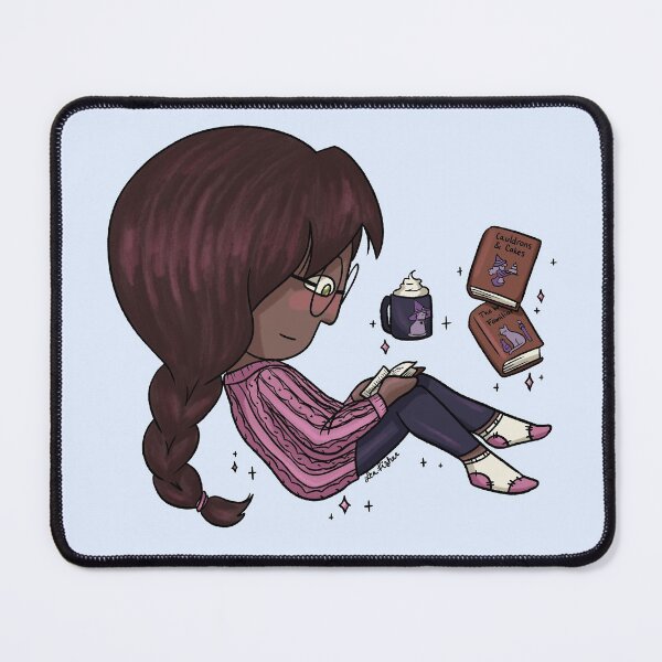 Item preview, Witchtober 2020 Bookworm Witch designed and sold by Lea Fisher.
