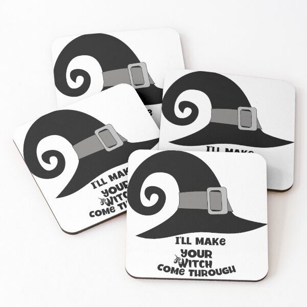 Item preview, I'll make your witch come through funny halloween pun designed and sold by seelya83.