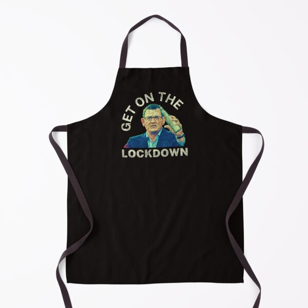 Item preview, Get On The Lockdown | Vintage Retro | Dan Andrews Meme designed and sold by Aussies-R-Us.