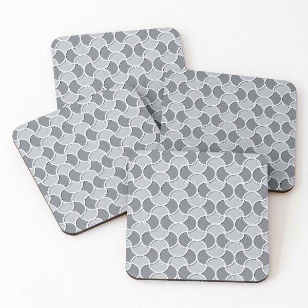 Item preview, Light And Dark Grey Abstract Pattern designed and sold by thecooltable.