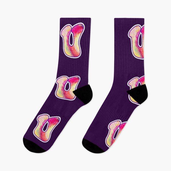 Item preview, Letter U Hippie Tie Dye designed and sold by redblackline.