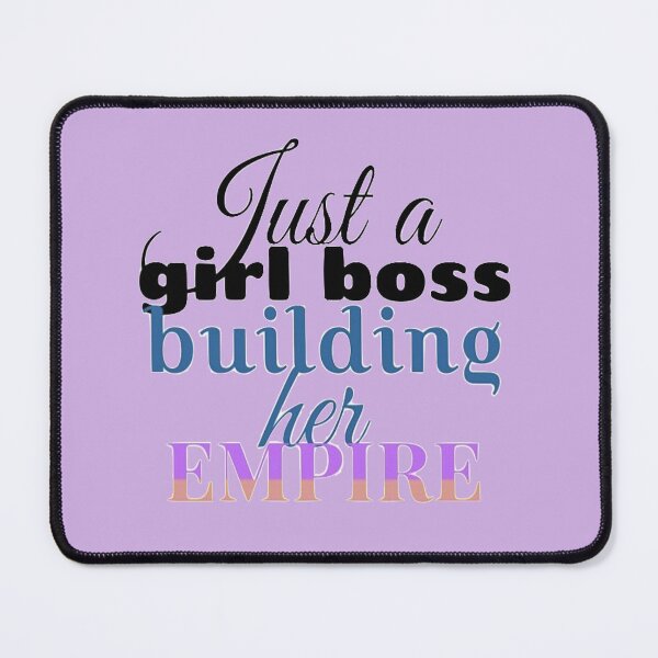 Item preview, Just a girl boss building her empire aim high girl designed and sold by glowvim.