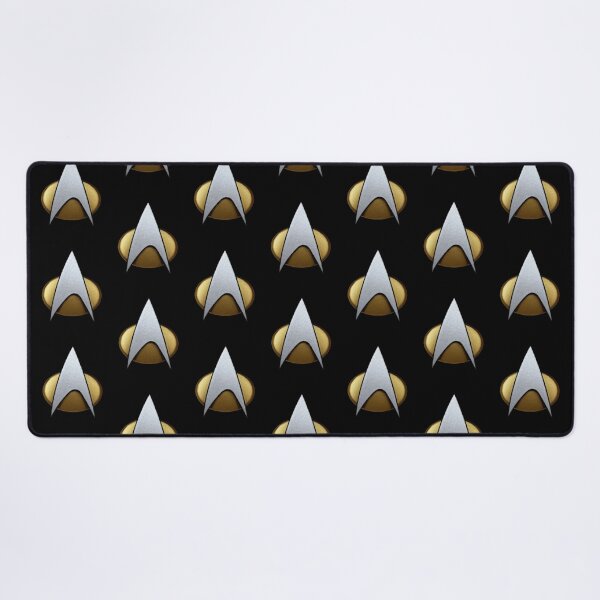 Item preview, SciFi TV Show Silver, Gold and Black Insignia Pattern designed and sold by orionlodubyal.