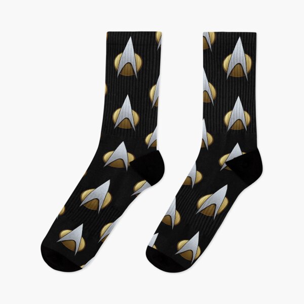 Item preview, SciFi TV Show Silver, Gold and Black Insignia Pattern designed and sold by orionlodubyal.