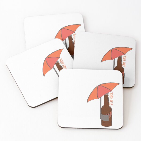 Item preview, Stay Cool Summer Beer Umbrella  designed and sold by Lyrical Little Things.