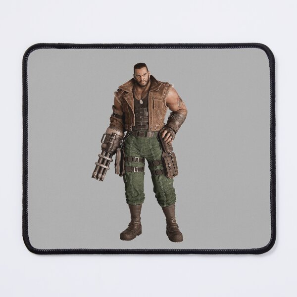 Item preview, Final fantasy 7 (VII) Remake - Barret Wallace Character Official Artwork designed and sold by Krimsy.