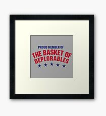 The Basket of Deplorables Framed Print