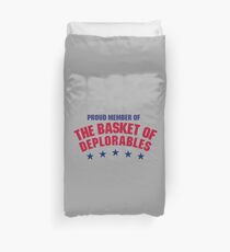 The Basket of Deplorables Duvet Cover