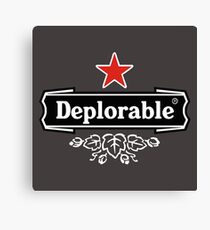 Deplorable Canvas Print