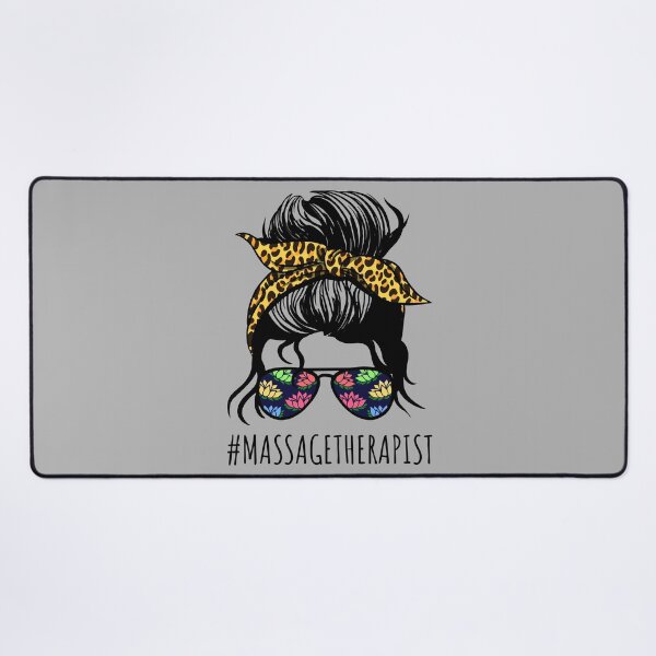 Item preview, Massage Therapist With Messy Bun designed and sold by Lemon Pepper.