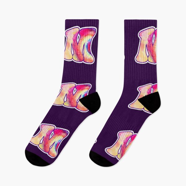 Item preview, Letter M Hippie Tie Dye designed and sold by redblackline.