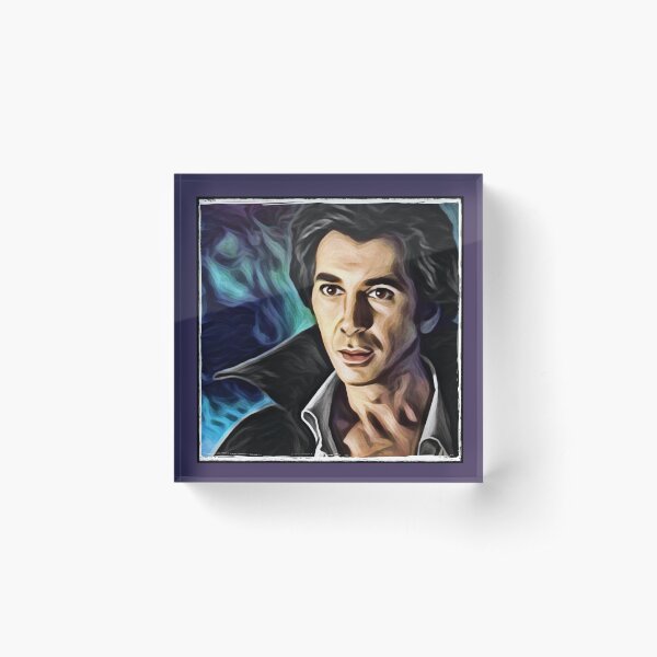 Frank Langella as Dracula Fan Art Painting Acrylic Block