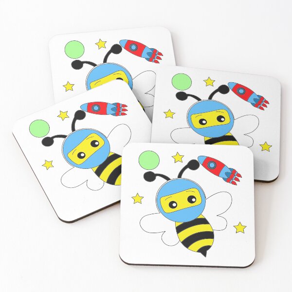 Item preview, Astronaut Allen Bee designed and sold by Square Root of Squid.