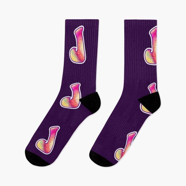 Item preview, Letter J Hippie Tie Dye designed and sold by redblackline.