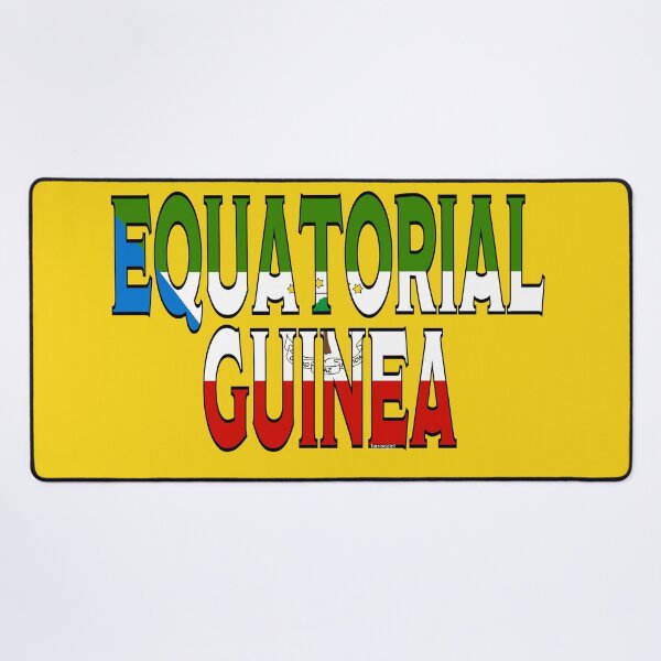 Item preview, Equatorial Guinea Font with Equatorial Guinean Flag designed and sold by Havocgirl.