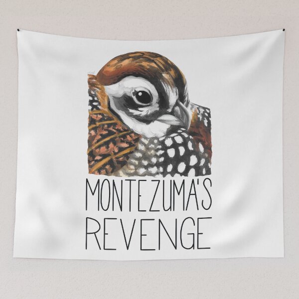 Item preview, Montezuma's Revenge (Montezuma Quail) designed and sold by LauraWolfArtist.